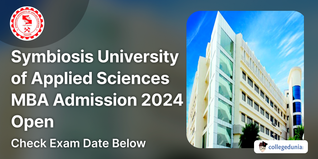 Symbiosis University of Applied Sciences MBA Admission 2024 Open; Entrance Exam to be Conducted on Jan 13